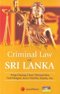 Cover of Criminal Law in Sri Lanka